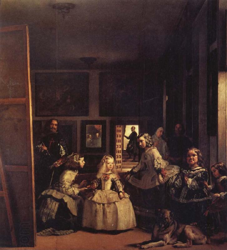 Diego Velazquez Las Meninas.Die Hoffraulein oil painting picture